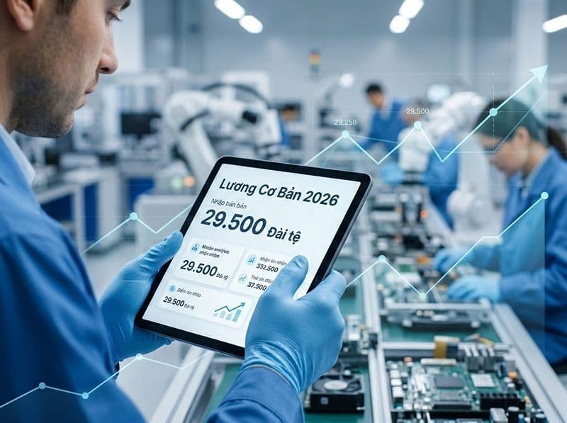 Lương cơ bản từ năm 2026 mở ra cơ hội kinh tế hấp dẫn cho người đi xuất khẩu lao động Đài Loan Hà Tĩnh.