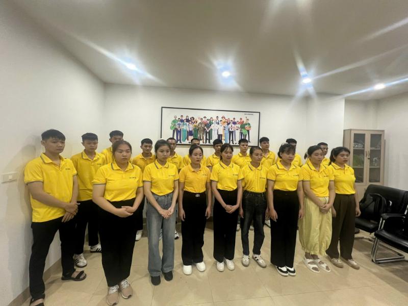 Học viên tham gia lớp đào tạo định hướng trước khi xuất khẩu lao động Đài Loan Bắc Giang