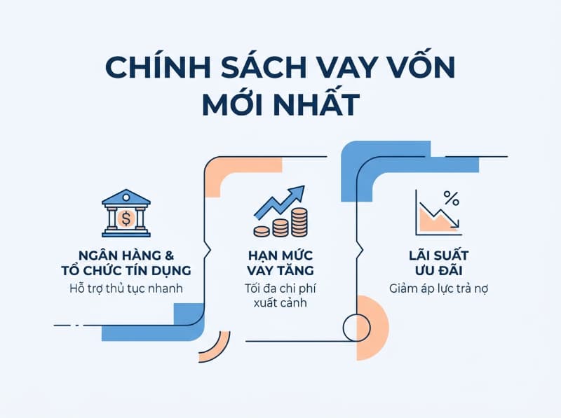 Chính sách tín dụng mới mang lại cơ hội vay vốn XKLĐ Đài Loan với lãi suất ưu đãi và quy trình gọn nhẹ.