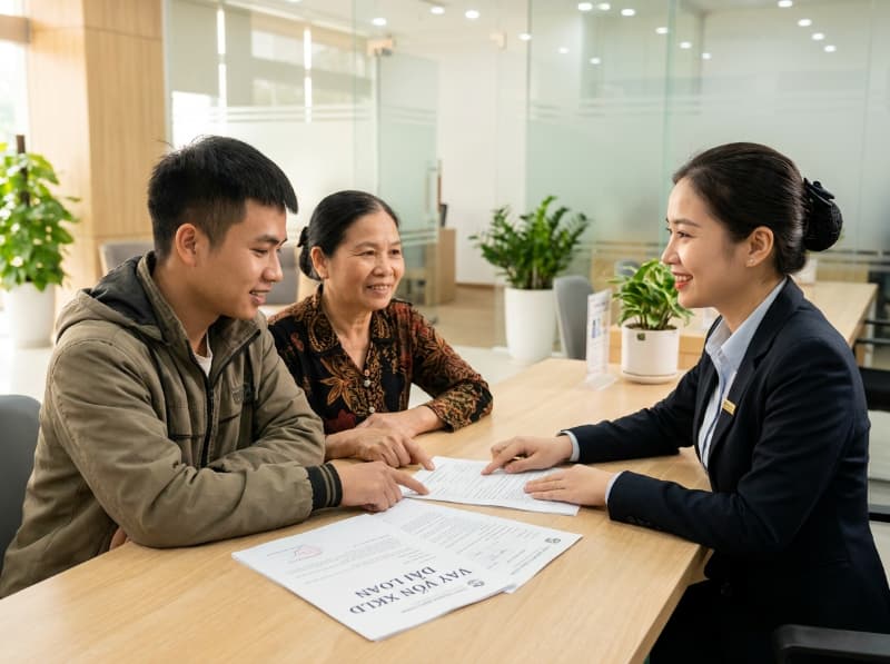 Tư vấn vay vốn XKLĐ Đài Loan minh bạch tại ngân hàng giúp giảm bớt áp lực tài chính cho gia đình.