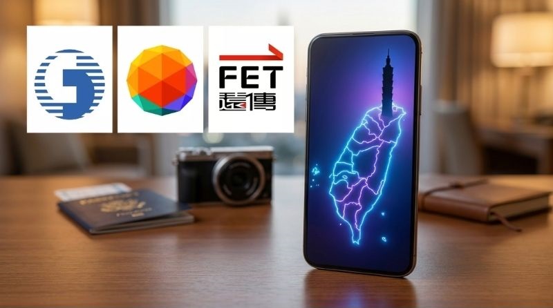 3 nhà mạng Chunghwa Telecom, Taiwan Mobile, FarEasTone lớn uy tín tại Đài Loan