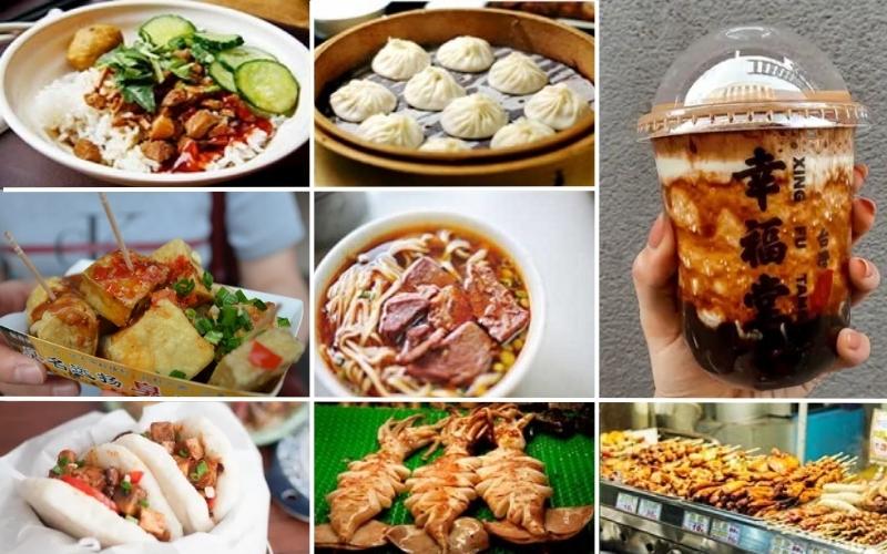 Tổng hợp các món ăn nổi tiếng nên thử tại Đài Loan.