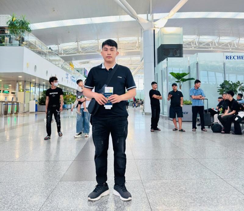 Em Nguyễn Văn Nam (quê Thọ Xuân) chính thức cầm trên tay Visa xuất cảnh đơn hàng cơ khí Đài Bắc ngày 15/05/2026.
