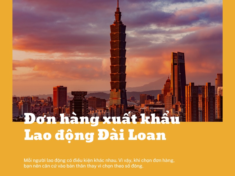 Nên chọn đơn hàng Đài Loan theo đối tượng nào?