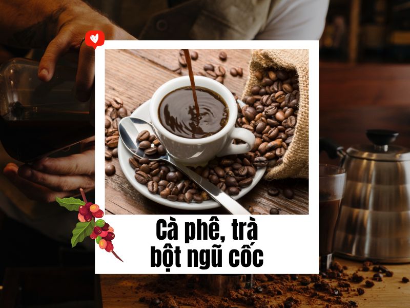 Chỉ nên mang các loại trà, cà phê đóng gói công nghiệp, nguyên bao bì và nhãn mác rõ ràng.