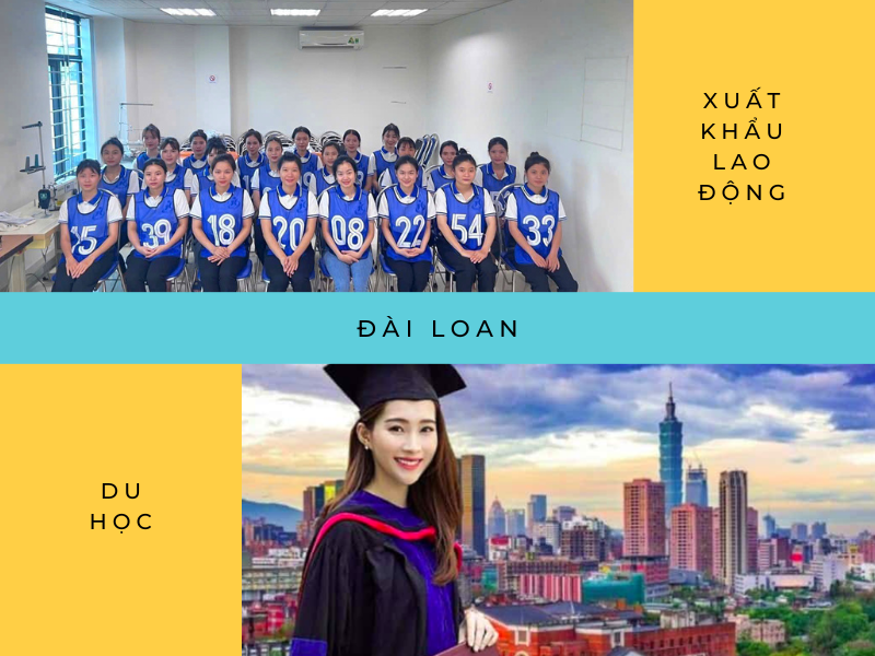 Du học và xuất khẩu lao động Đài Loan: Đâu là lựa chọn phù hợp nhất với hoàn cảnh và mục tiêu tương lai của bạn?