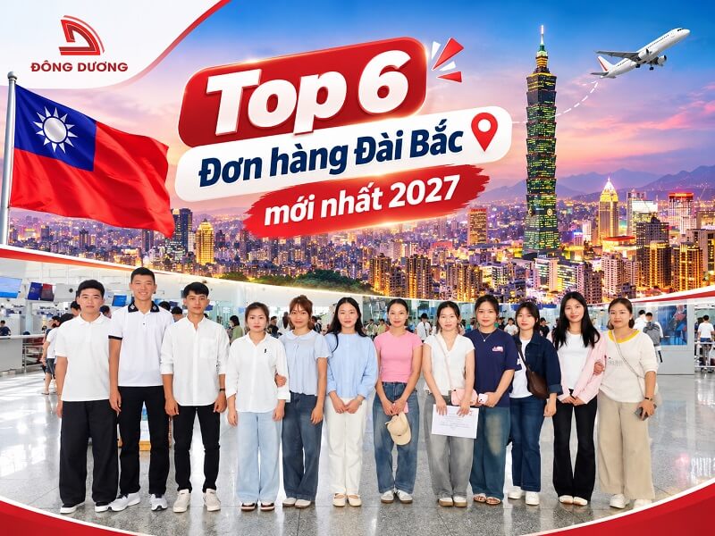 Đơn hàng Đài Bắc mới nhất