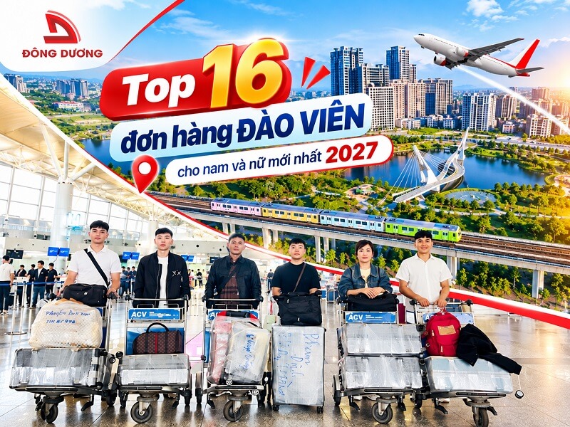 Đơn hàng Đào Viên cho nam và nữ