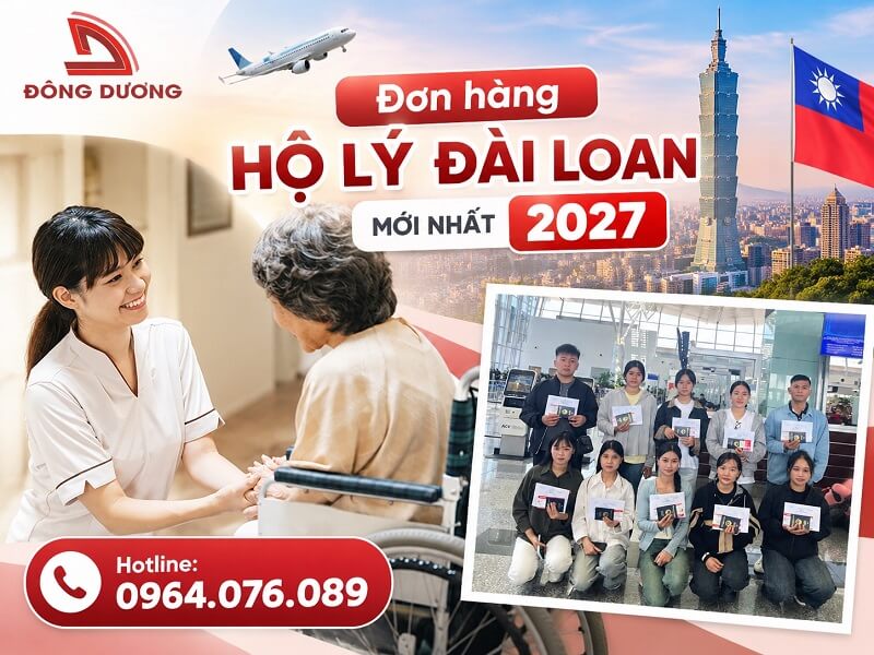 đơn hàng hộ lý Đài Loan