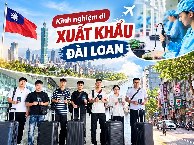 Kinh nghiệm đi xuất khẩu Đài Loan